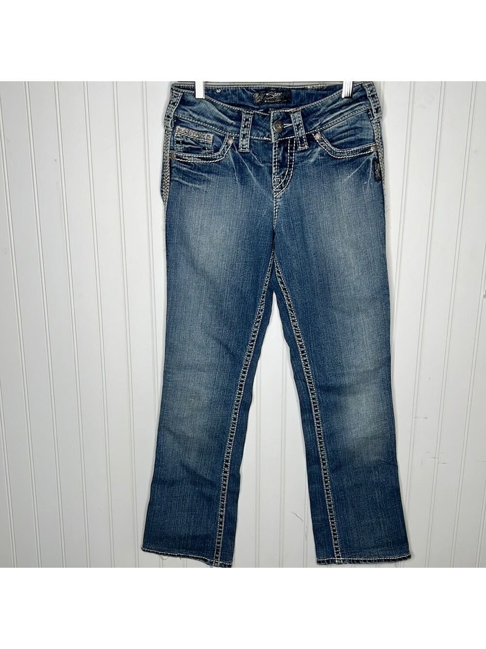 Silver Jeans Suki Flap size 25x29